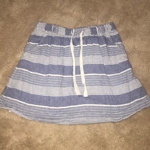 Gap striped skirt